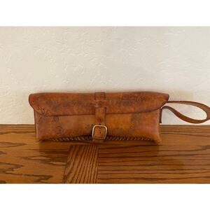 Murillo Tooled Leather handmade clutch
